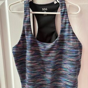 DSG Multicolor Racerback Tank Top